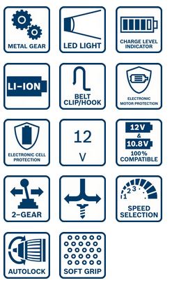 Bosch Akku Bohrschrauber GSR 12V-35 Professional / Solo